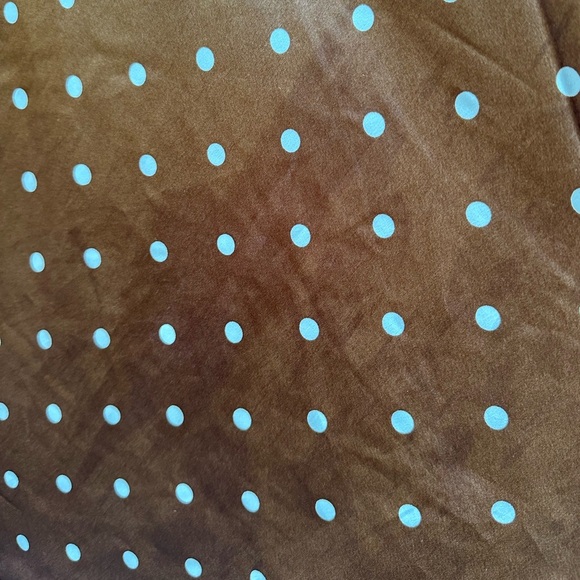 JAPNA  Brown Polkadot Pinup Style. Spaghetti Strap Midi Dress Size XL Hourglass - Picture 8 of 15